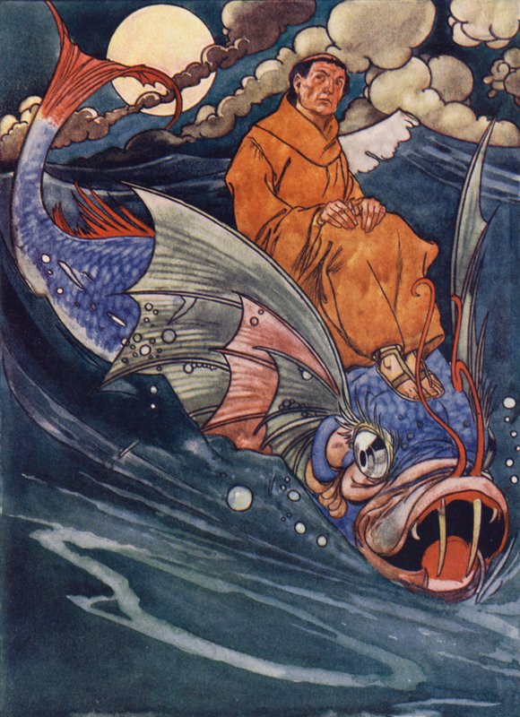 La nuit, Saint David traversa la mer - Charles Robinson