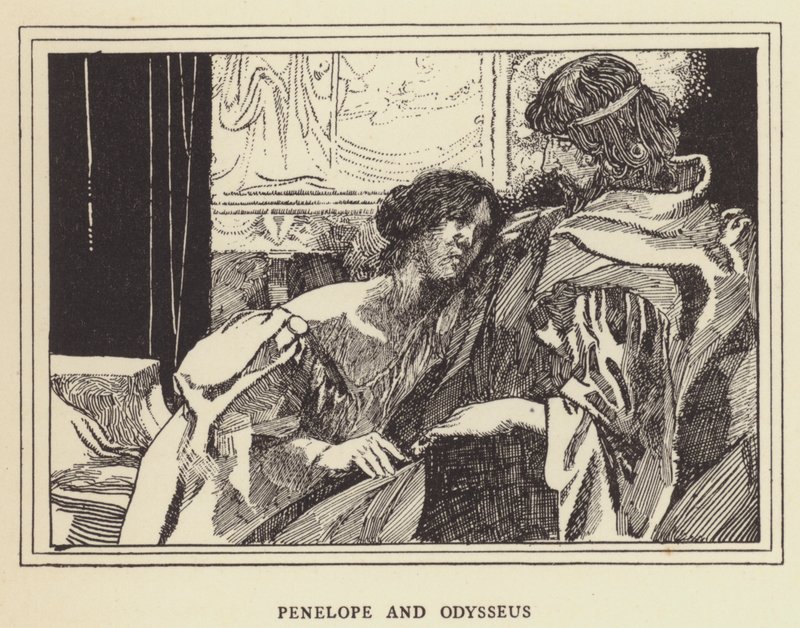 Pénélope et Ulysse - Sir John Charles Robinson