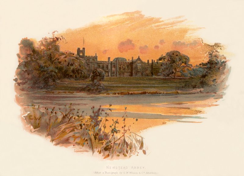 Abbaye de Newstead - Charles Wilkinson