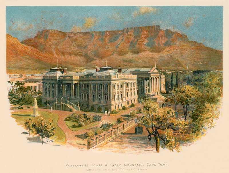 Parlement et Table Mountain, Le Cap - Charles Wilkinson