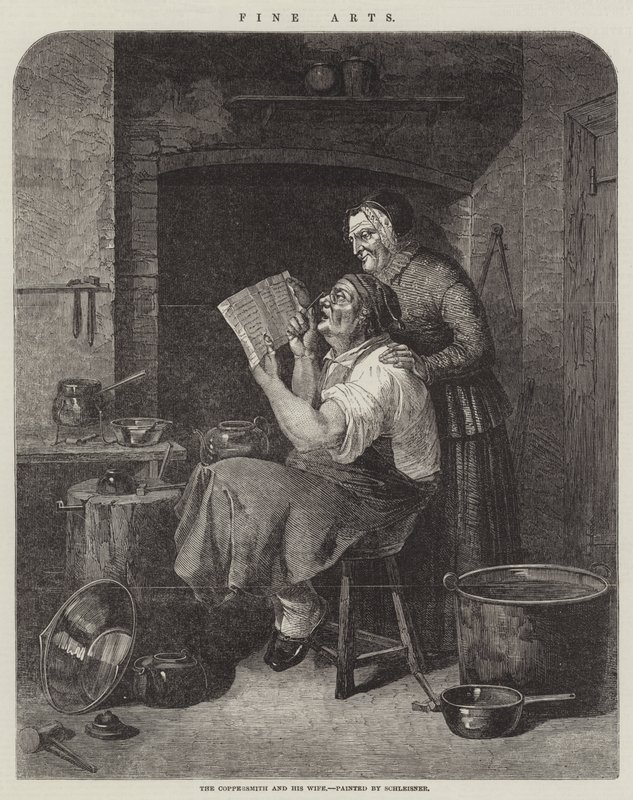 Le chaudronnier et sa femme - Christian Andreas Schleisner