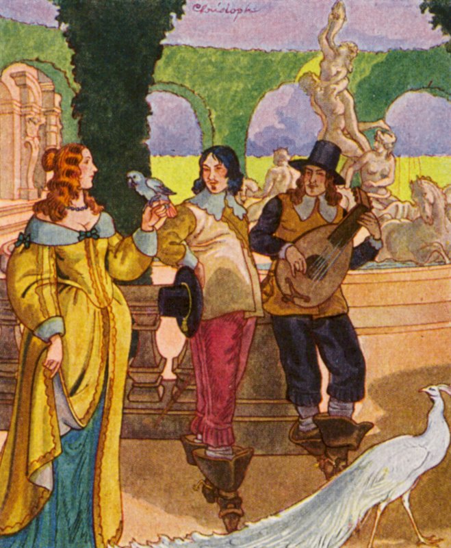 Jardin de plaisance - Christophe (1856 1945)