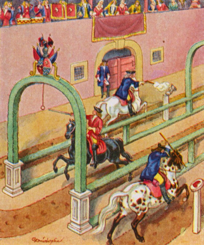 Ringelstechen / Ring Riding - Christophe (1856 1945)