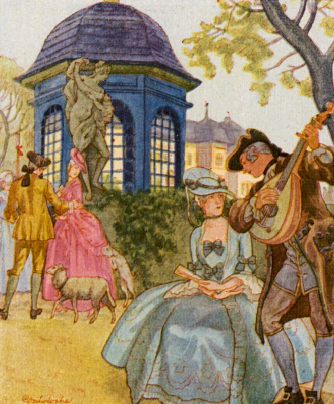 Jeu de berger - Christophe (1856 1945)