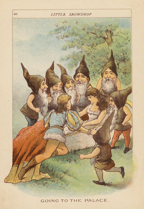 Petite Perce-Neige (lithographie en couleur) - Constance Haslewood