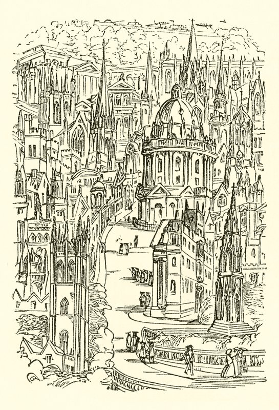 Ville des flèches rêveuses - Cuthbert Bede
