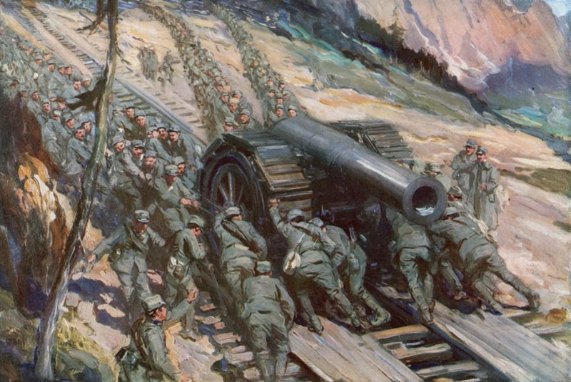 Conquête des montagnes, Italie, Première Guerre mondiale - Cyrus Cuneo