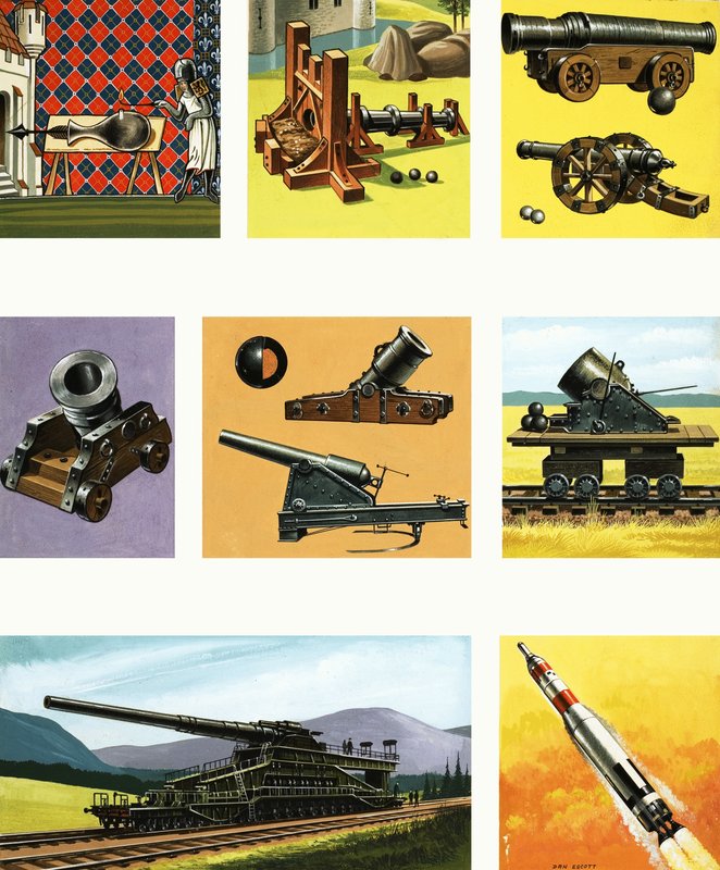 Les armes à projectiles à travers les âges - Dan Escott