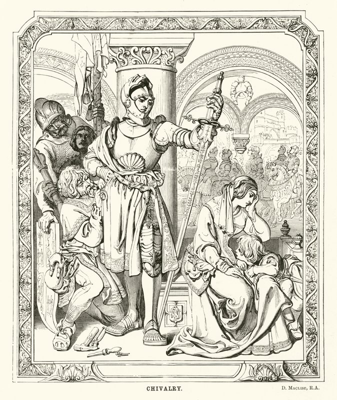 Chevalerie - Daniel (after) Maclise