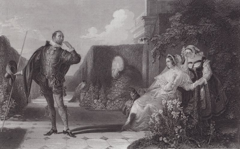 Malvolio, La Nuit des Rois - Daniel (after) Maclise