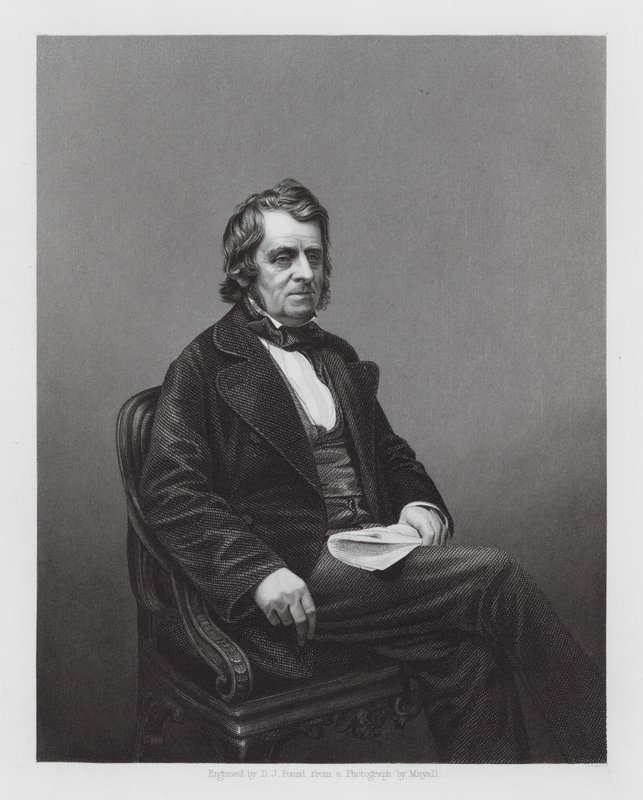 John Arthur Roebuck, homme politique britannique - Daniel John. Pound
