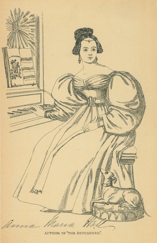 Mme S C Hall - Daniel Maclise