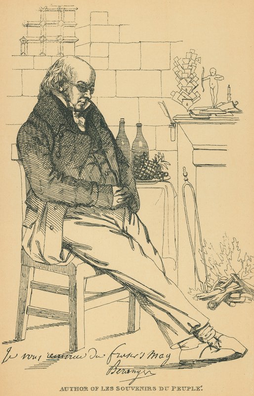 Pierre-Jean de Béranger - Daniel Maclise