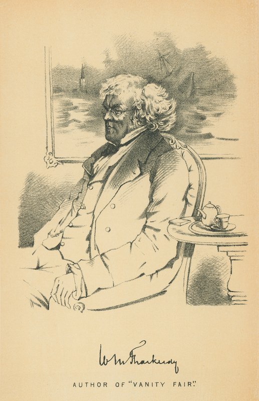 William Makepeace Thackeray - Daniel Maclise