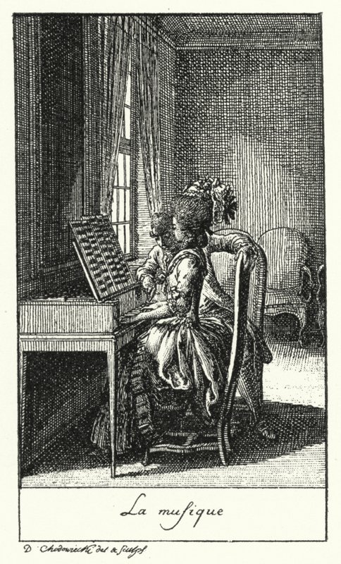 Musique - Daniel Nikolaus (after) Chodowiecki