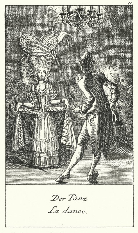 La Danse (gravure) - Daniel Nikolaus (after) Chodowiecki