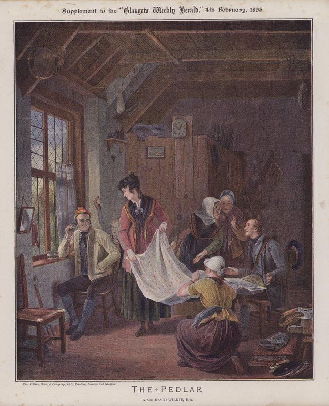 Le Colporteur - David (after) Wilkie