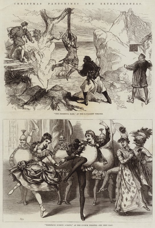 Pantomimes et extravagances de Noël - David Henry Friston