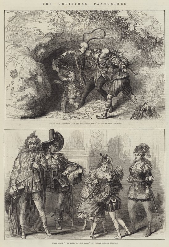 Les pantomimes de Noël - David Henry Friston