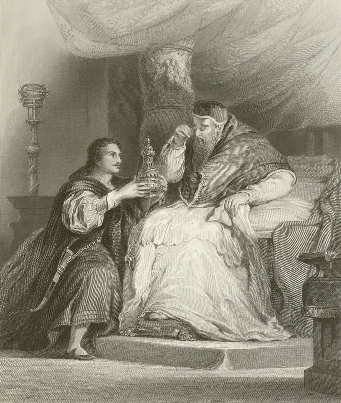 Benvenuto Cellini et le Pape - David Wilkie