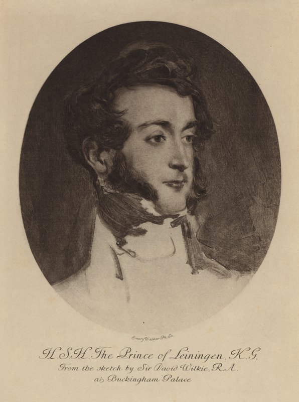 Le prince de Leiningen (gravure) - David Wilkie