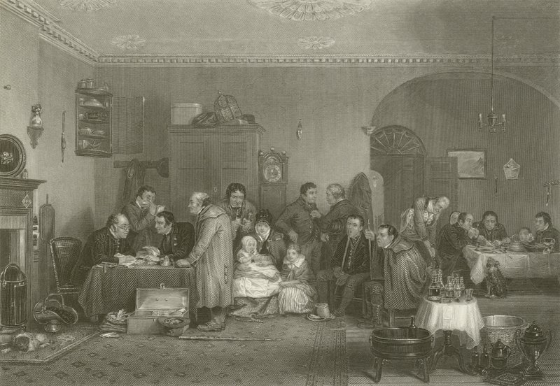 Le jour du loyer - David Wilkie