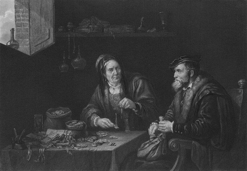 Les Avare - David the Younger after Teniers