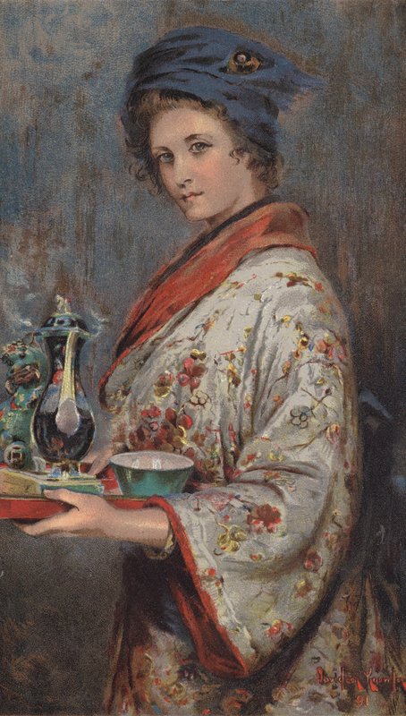 La fille du thé - Davidson Knowles