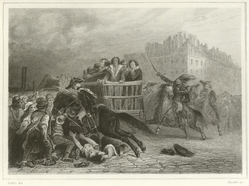Le dernier chariot - Denis Auguste Marie Raffet