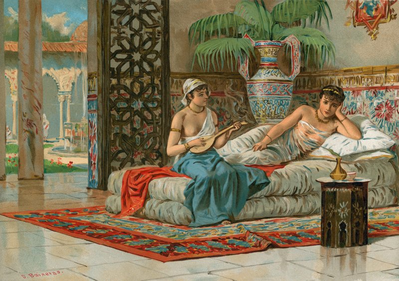 Une esclave dans le harem - Dionisio Baixeras Verdaguer