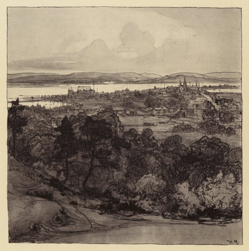 Poole depuis Parkstone - Donald (after) Maxwell