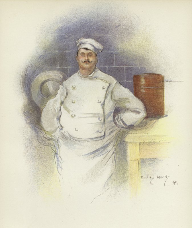 Chef cuisinier à l