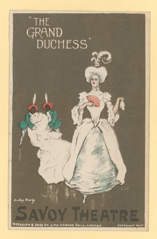 La grande duchesse, Théâtre Savoy, Londres - Dudley Hardy