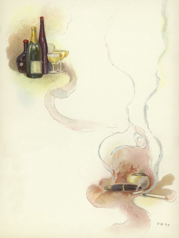 Vin et cigares à l