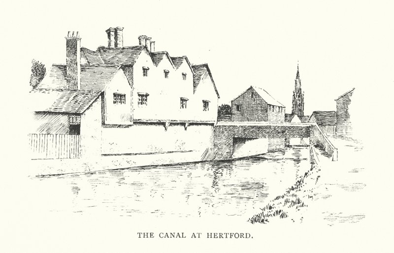 Le canal à Hertford - Duncan Moul