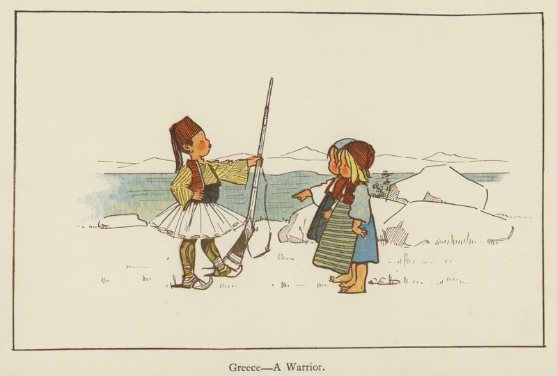 Grèce, un guerrier - Edith Farmiloe