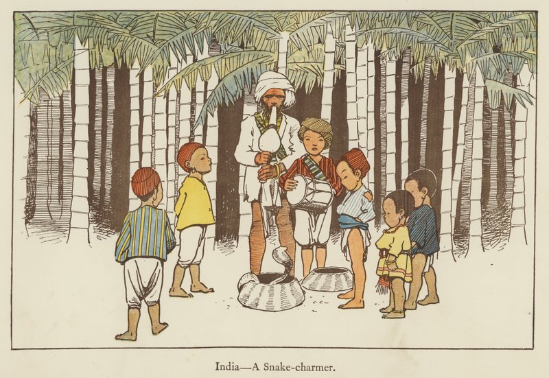 Inde, un charmeur de serpents - Edith Farmiloe