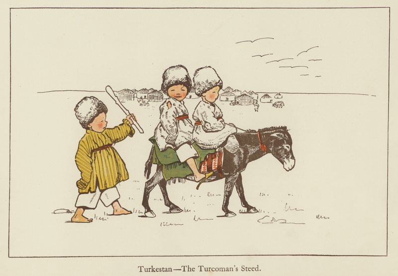 Turkestan, le cheval des Turcomans - Edith Farmiloe
