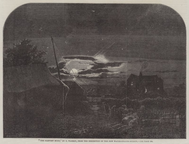 La lune des moissons - Edmund George Warren