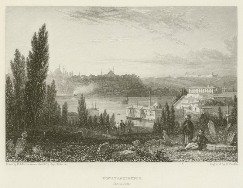 Constantinople, depuis Pera - Edmund Thomas Parris