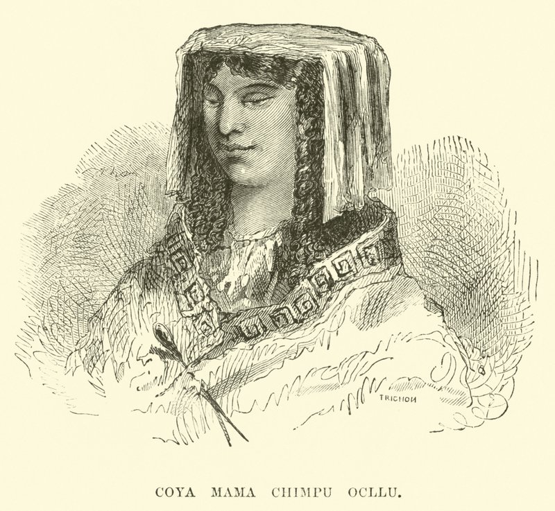 Coya Mama Chimpu Ocllu - Edouard Riou