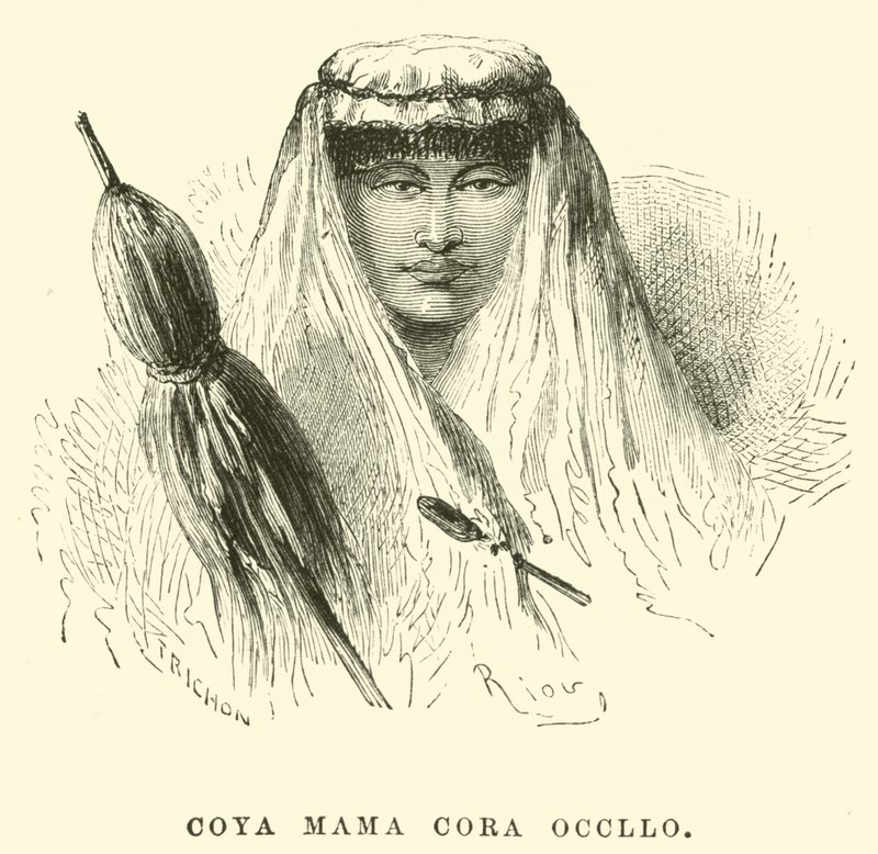 Coya Mama Cora Occllo - Edouard Riou