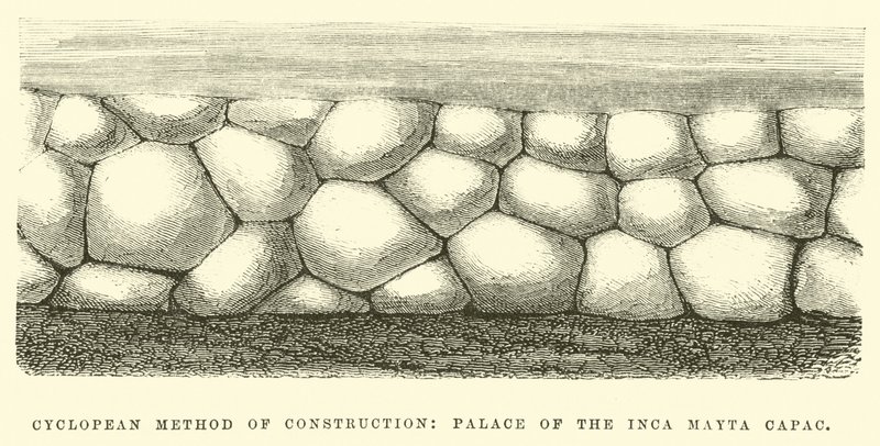 Méthode cyclopéenne de construction, Palais de l