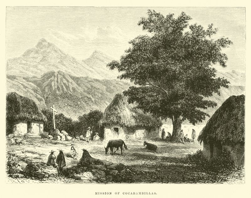 Mission de Cocabambillas - Edouard Riou