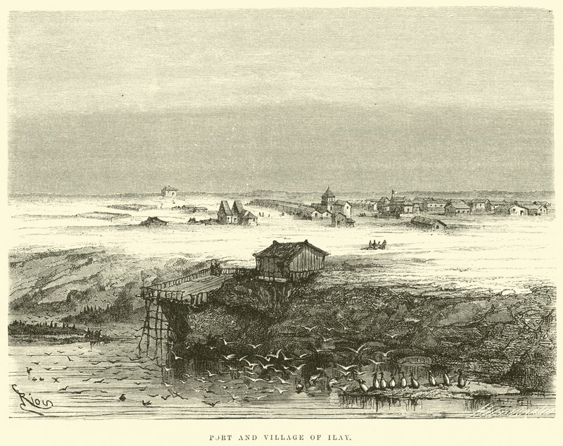 Port et village d