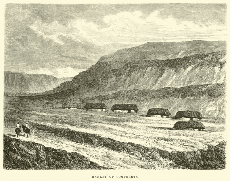 Hameau de Compuerta - Edouard Riou