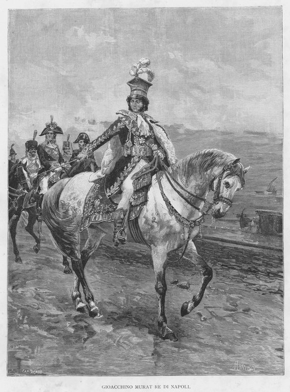 Gioacchino Murat Roi de Naples (gravure) - Edouardo Matania