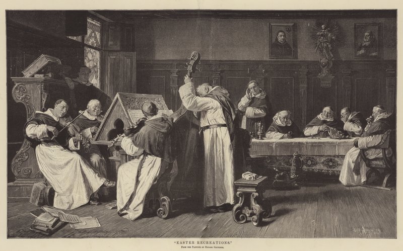 Récréations de Pâques - Eduard von Grutzner