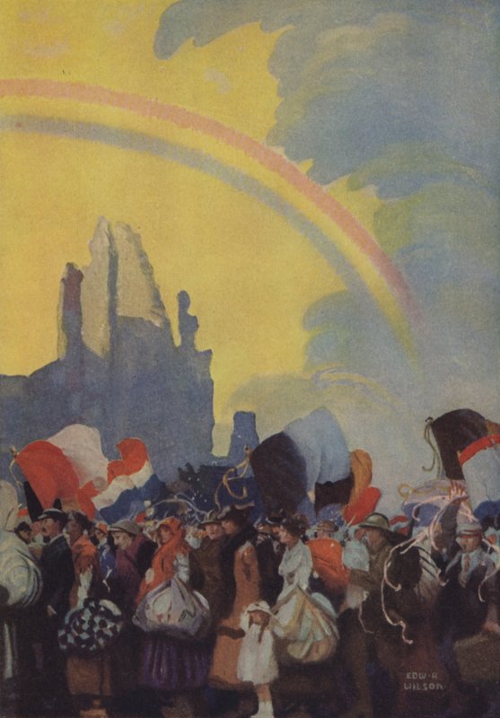 Le retour du peuple belge - Edward Adrian Wilson