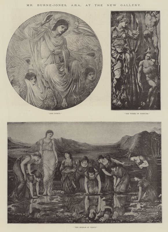 M. Burne-Jones, ARA, à la New Gallery - Edward Burne Jones
